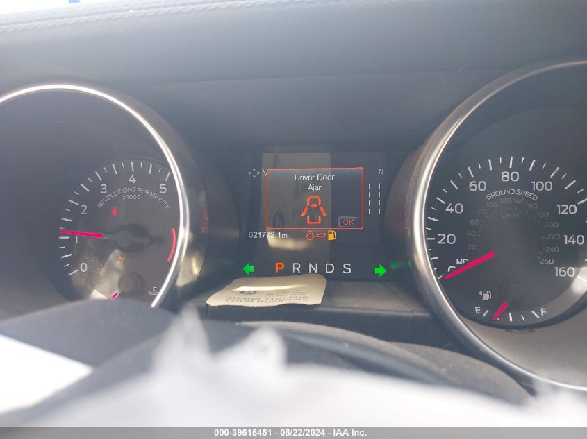 2022 Ford Mustang Ecoboost Fastback VIN: 1FA6P8TH4N5143216 Lot: 39515451