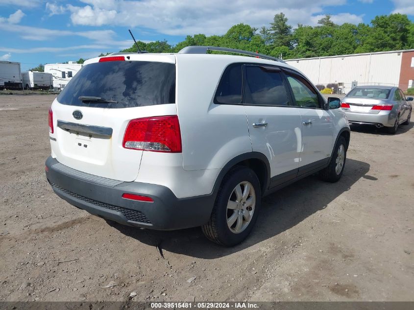 2012 Kia Sorento Lx VIN: 5XYKTCA6XCG213735 Lot: 39515481