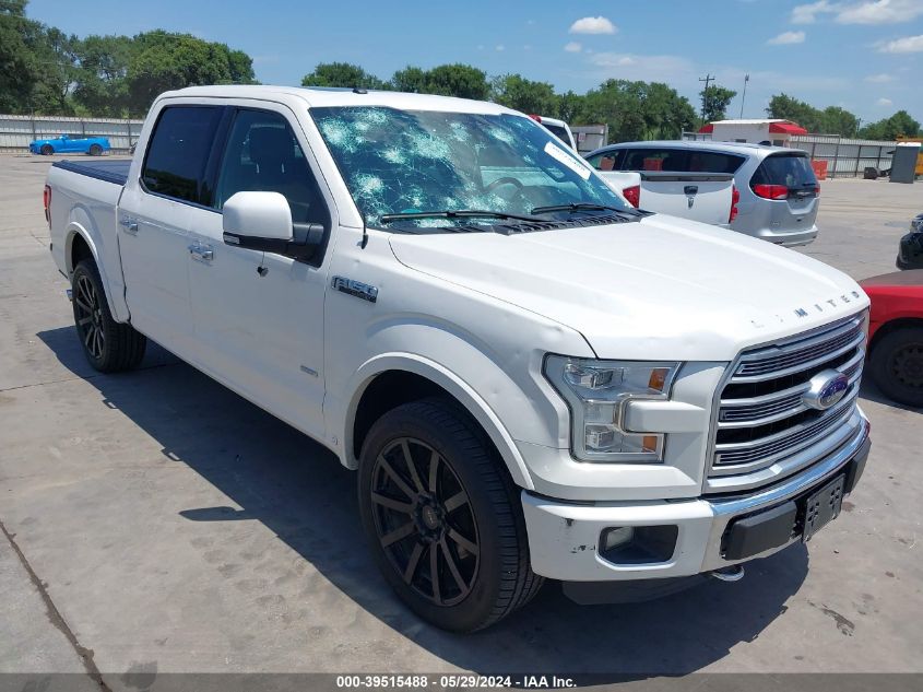 2016 Ford F-150 Limited VIN: 1FTEW1EG9GFC74479 Lot: 39515488