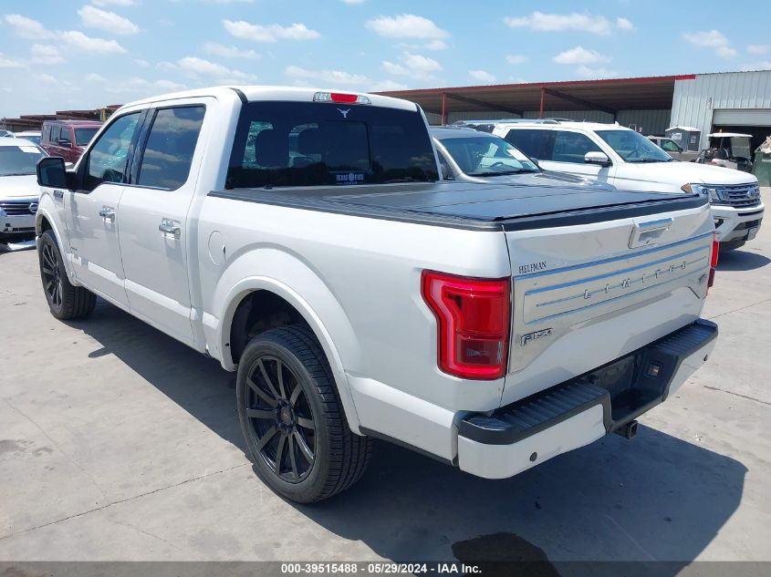 2016 Ford F-150 Limited VIN: 1FTEW1EG9GFC74479 Lot: 39515488