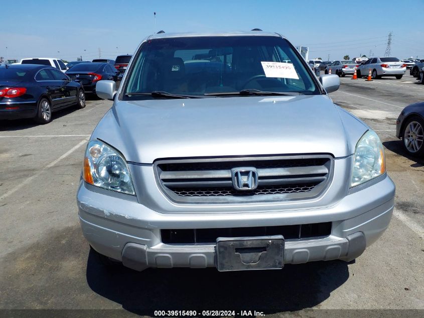 2004 Honda Pilot Ex-L VIN: 2HKYF18504H512521 Lot: 39515490