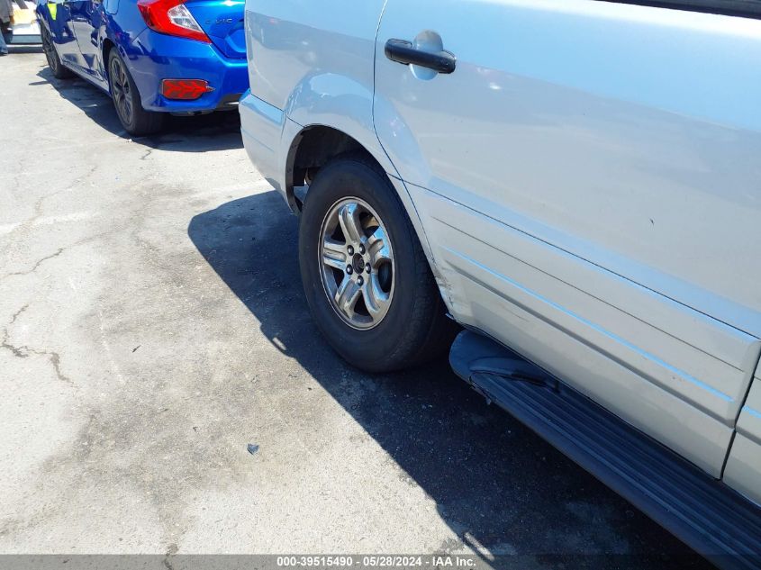 2004 Honda Pilot Ex-L VIN: 2HKYF18504H512521 Lot: 39515490