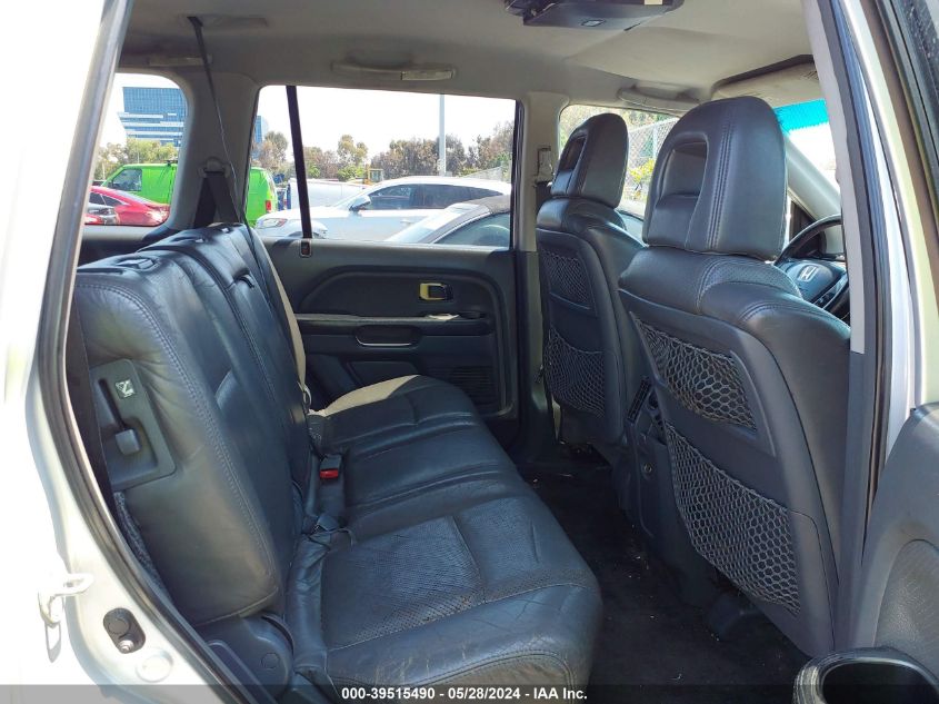 2004 Honda Pilot Ex-L VIN: 2HKYF18504H512521 Lot: 39515490