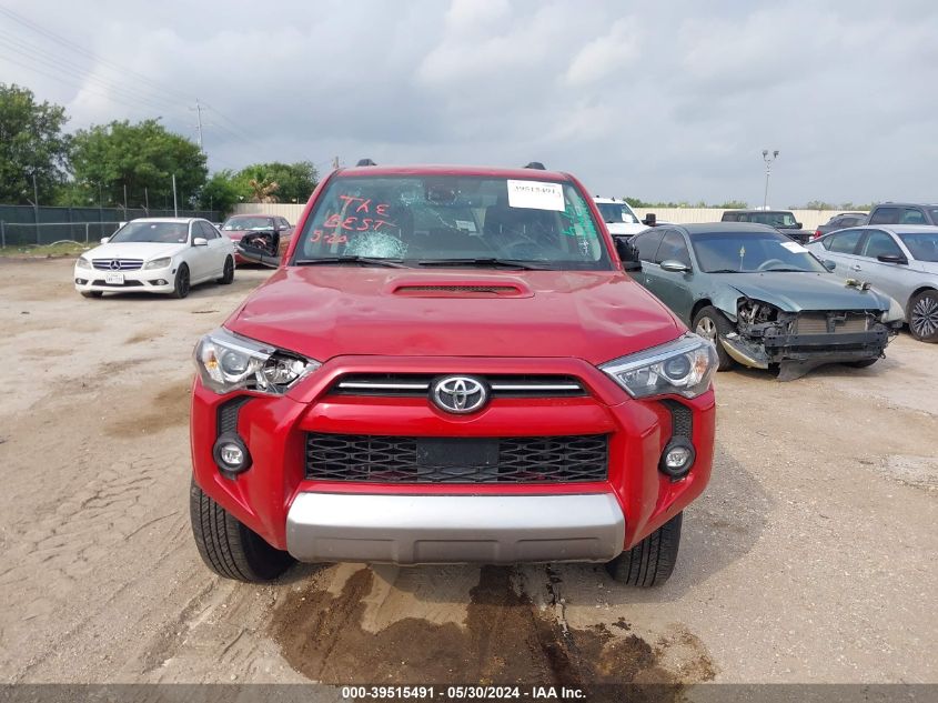 2024 Toyota 4Runner Trd Off Road Premium VIN: JTERU5JR6R6223686 Lot: 39515491