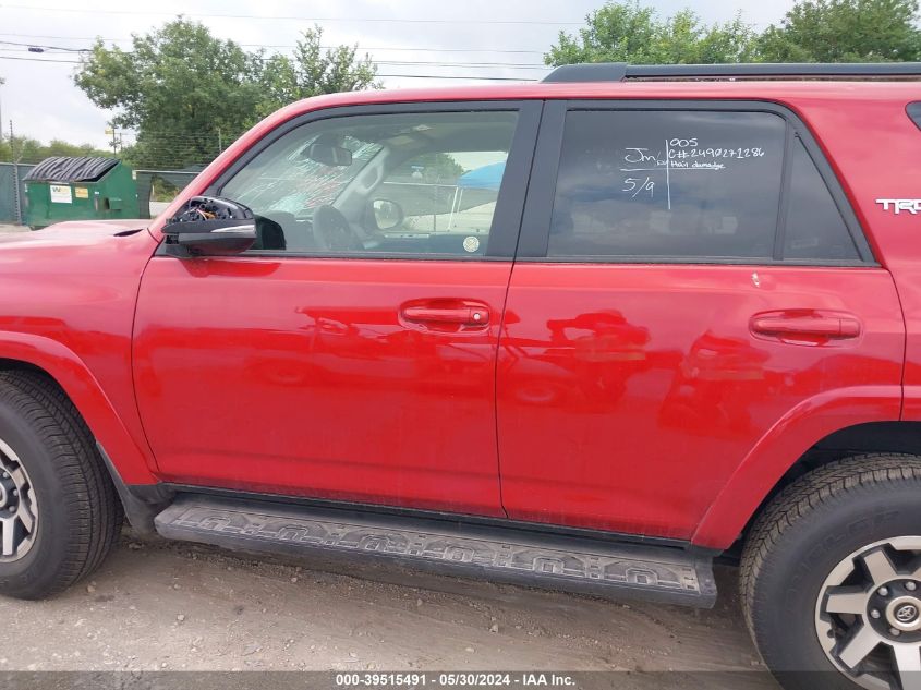 2024 Toyota 4Runner Trd Off Road Premium VIN: JTERU5JR6R6223686 Lot: 39515491