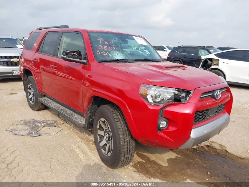 2024 Toyota 4Runner Trd Off Road Premium VIN: JTERU5JR6R6223686 Lot: 39515491