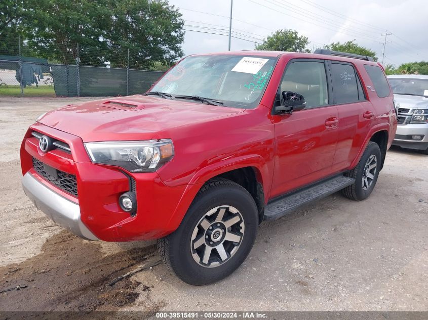 2024 Toyota 4Runner Trd Off Road Premium VIN: JTERU5JR6R6223686 Lot: 39515491