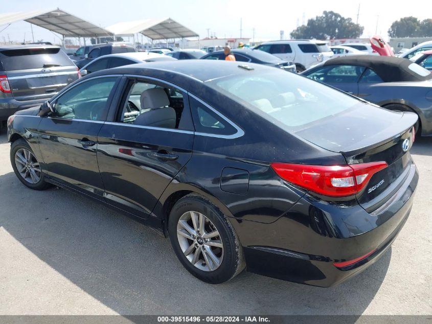 2016 Hyundai Sonata Se VIN: 5NPE24AF4GH313091 Lot: 39515496