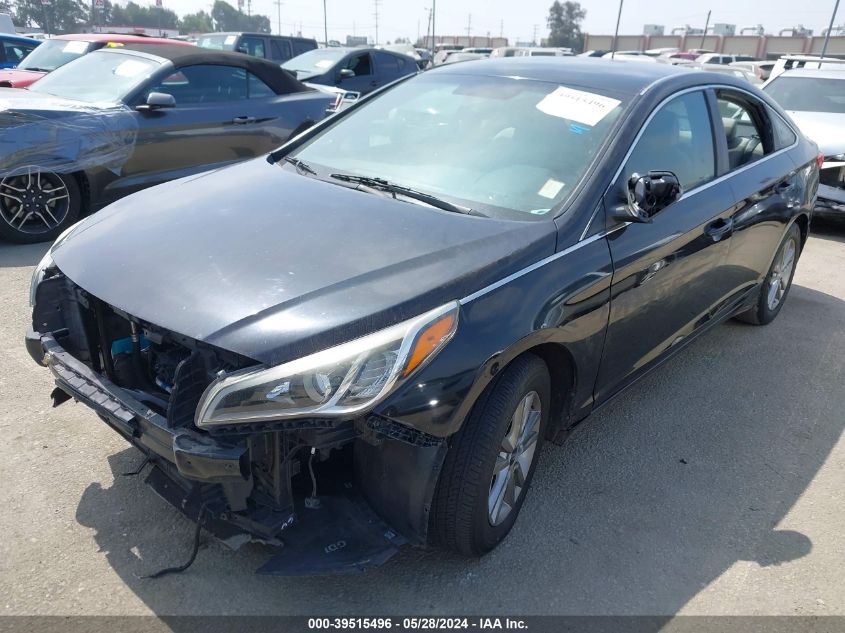 2016 Hyundai Sonata Se VIN: 5NPE24AF4GH313091 Lot: 39515496