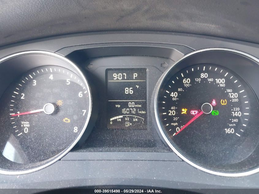 2016 Volkswagen Jetta 1.4T S VIN: 3VW267AJ6GM365228 Lot: 39515498