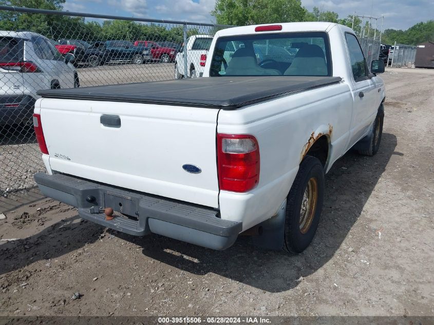 2003 Ford Ranger Xl/Xlt VIN: 1FTYR10D53PA01738 Lot: 39515506