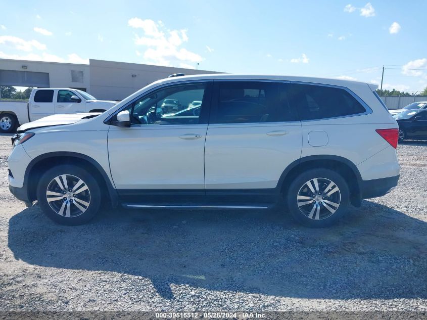 2016 Honda Pilot Ex-L VIN: 5FNYF5H53GB030992 Lot: 39515512