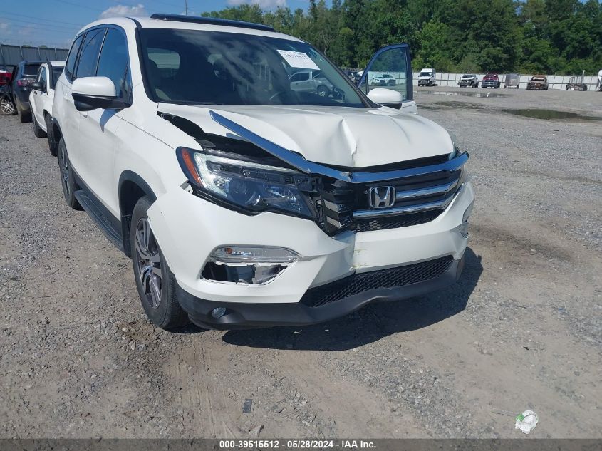 2016 Honda Pilot Ex-L VIN: 5FNYF5H53GB030992 Lot: 39515512