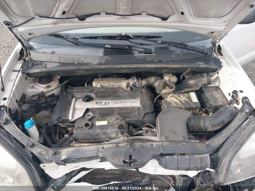 2005 Hyundai Tucson Gl VIN: KM8JM12B05U110958 Lot: 39515516