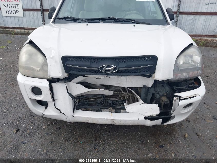 2005 Hyundai Tucson Gl VIN: KM8JM12B05U110958 Lot: 39515516