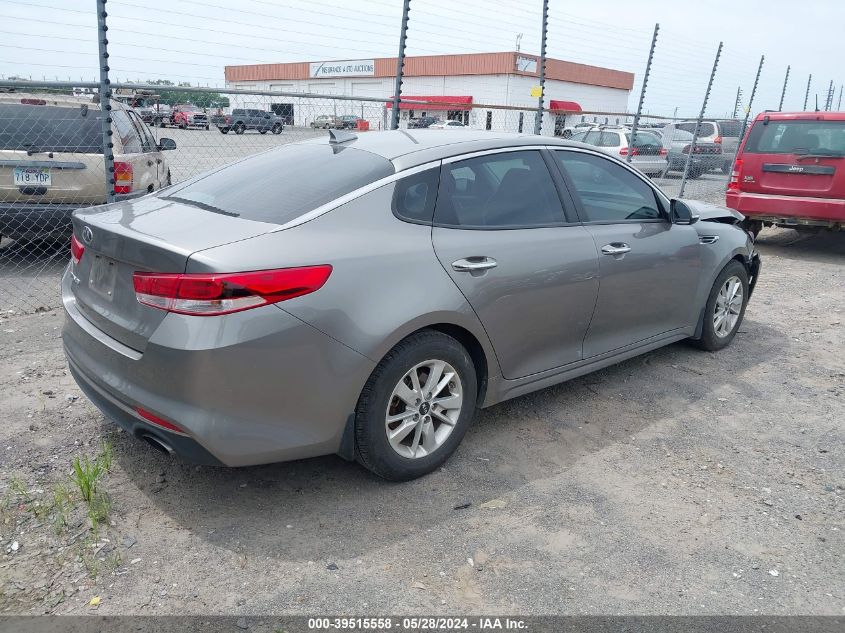 2016 Kia Optima Lx VIN: 5XXGT4L31GG015196 Lot: 39515558