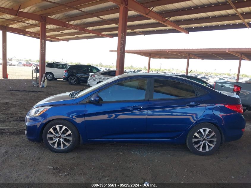 2017 Hyundai Accent Value Edition VIN: KMHCT4AE9HU271922 Lot: 39515561