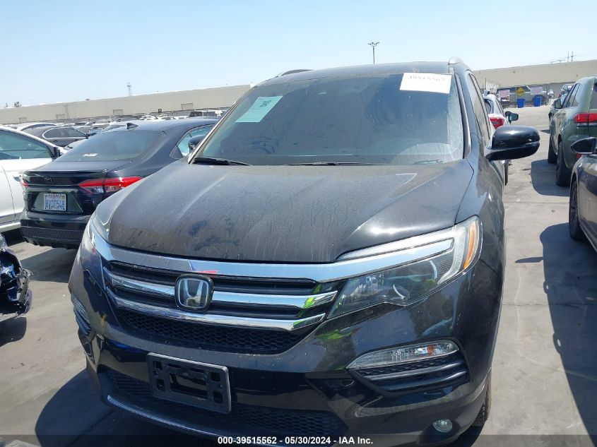 2017 Honda Pilot Touring VIN: 5FNYF5H91HB031577 Lot: 39515562