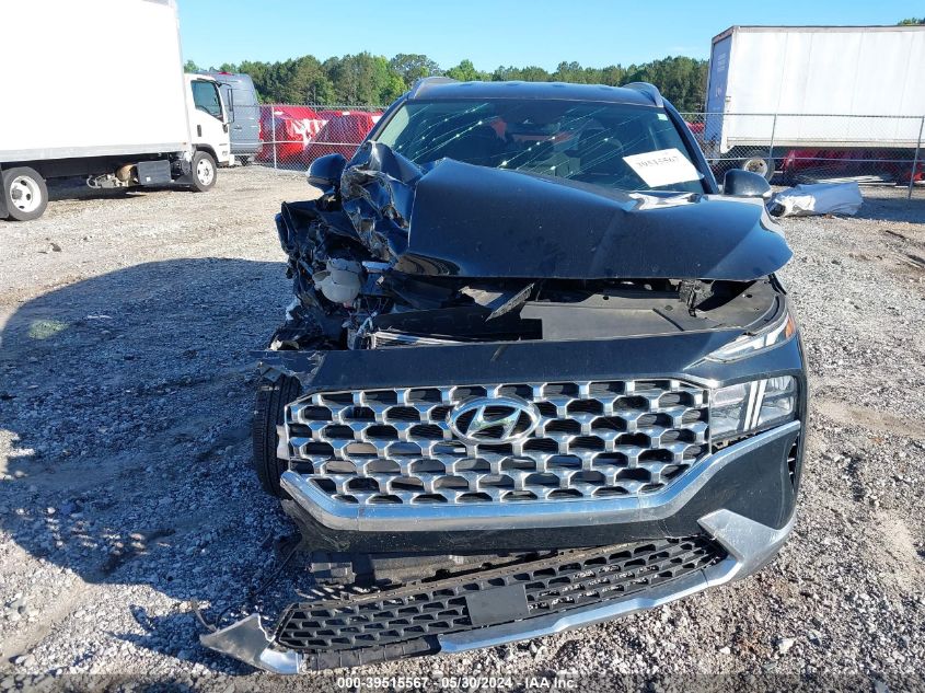 2021 Hyundai Santa Fe Sel VIN: 5NMS64AJ8MH327712 Lot: 39515567