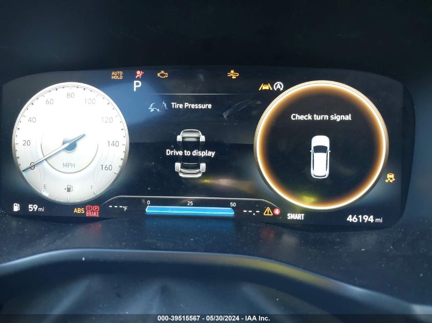 2021 Hyundai Santa Fe Sel VIN: 5NMS64AJ8MH327712 Lot: 39515567