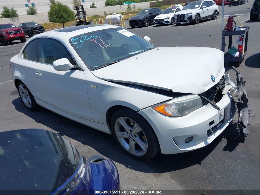 2013 BMW 128I VIN: WBAUP7C59DVP24918 Lot: 39515591