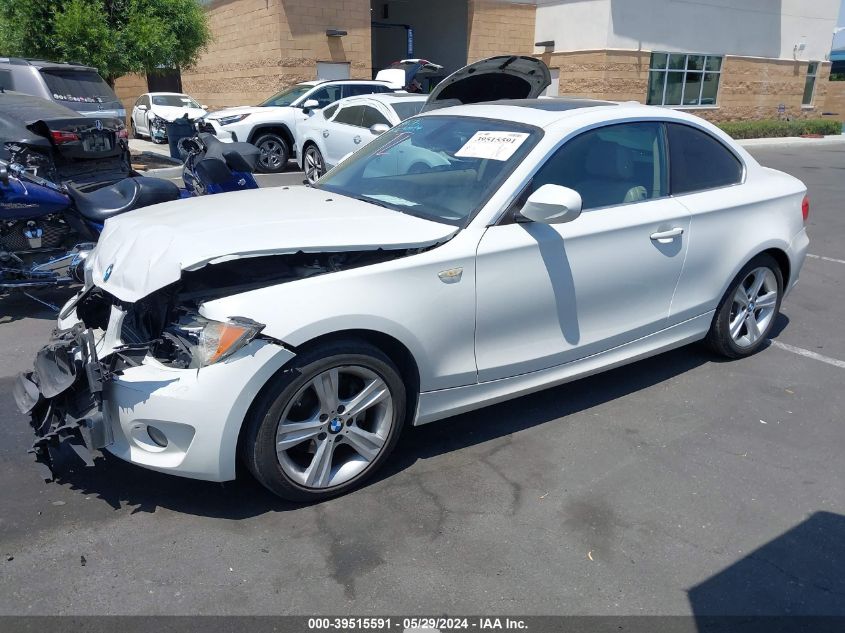 2013 BMW 128I VIN: WBAUP7C59DVP24918 Lot: 39515591