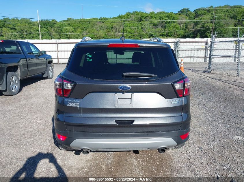 2017 Ford Escape Titanium VIN: 1FMCU9JD7HUC20405 Lot: 39515592