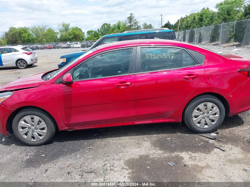 2018 Kia Rio S VIN: 3KPA24AB1JE142100 Lot: 39515597