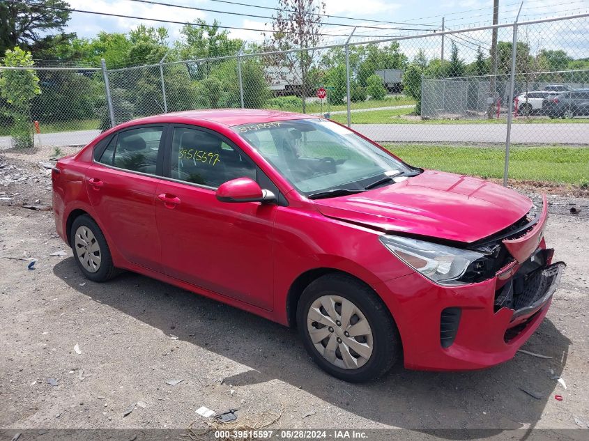 2018 Kia Rio S VIN: 3KPA24AB1JE142100 Lot: 39515597