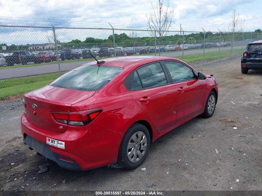 2018 Kia Rio S VIN: 3KPA24AB1JE142100 Lot: 39515597