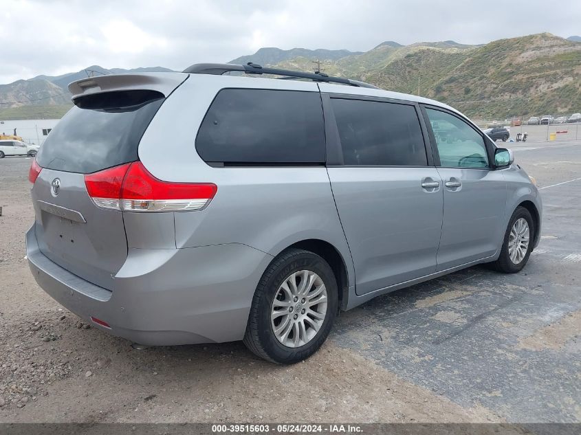 2013 Toyota Sienna Xle V6 8 Passenger VIN: 5TDYK3DC8DS364947 Lot: 39515603