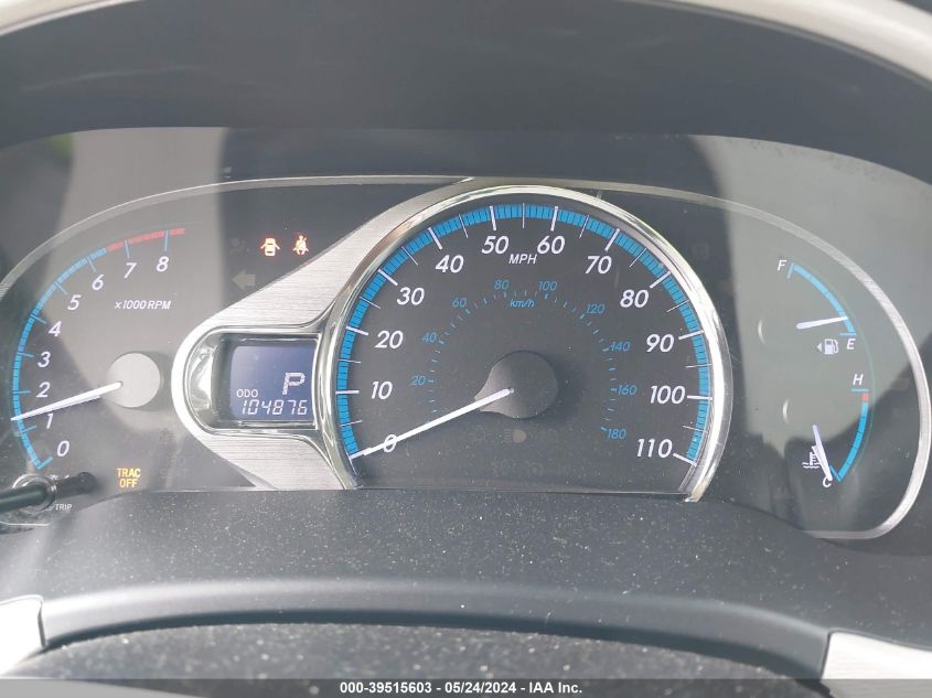 2013 Toyota Sienna Xle V6 8 Passenger VIN: 5TDYK3DC8DS364947 Lot: 39515603