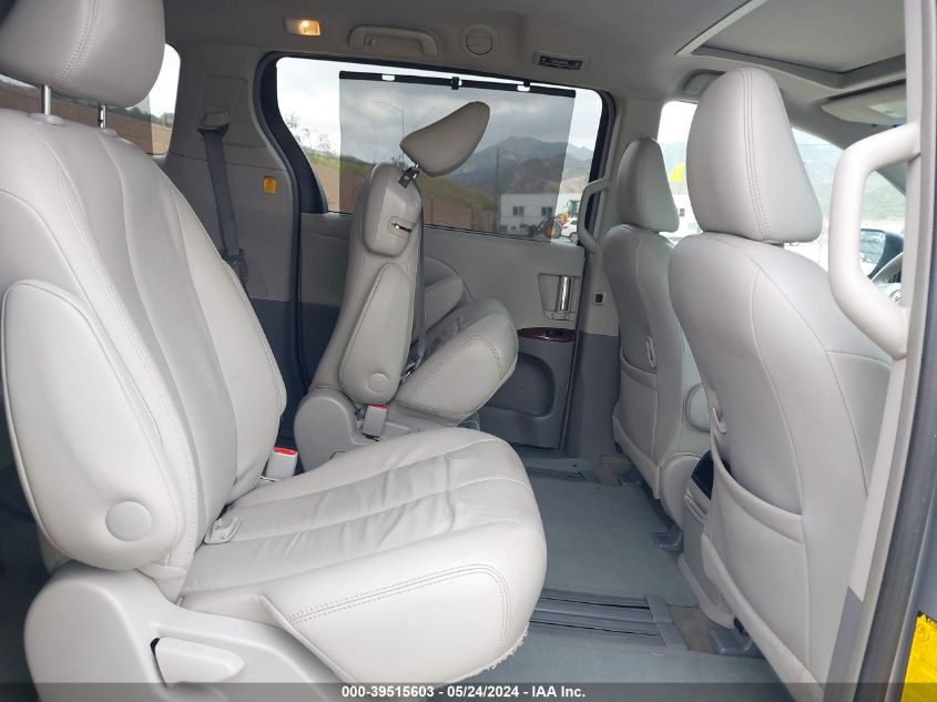 2013 Toyota Sienna Xle V6 8 Passenger VIN: 5TDYK3DC8DS364947 Lot: 39515603