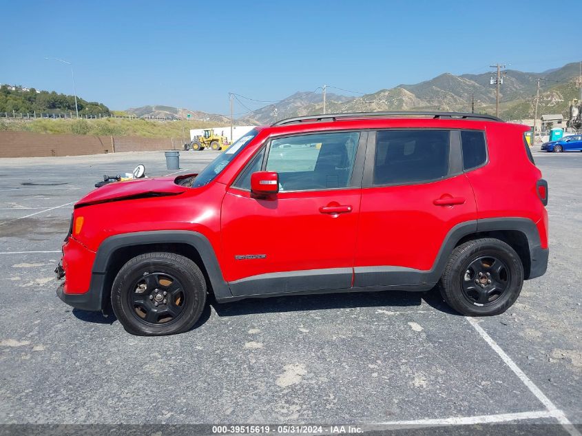 2019 Jeep Renegade Altitude Fwd VIN: ZACNJABB4KPK00378 Lot: 39515619