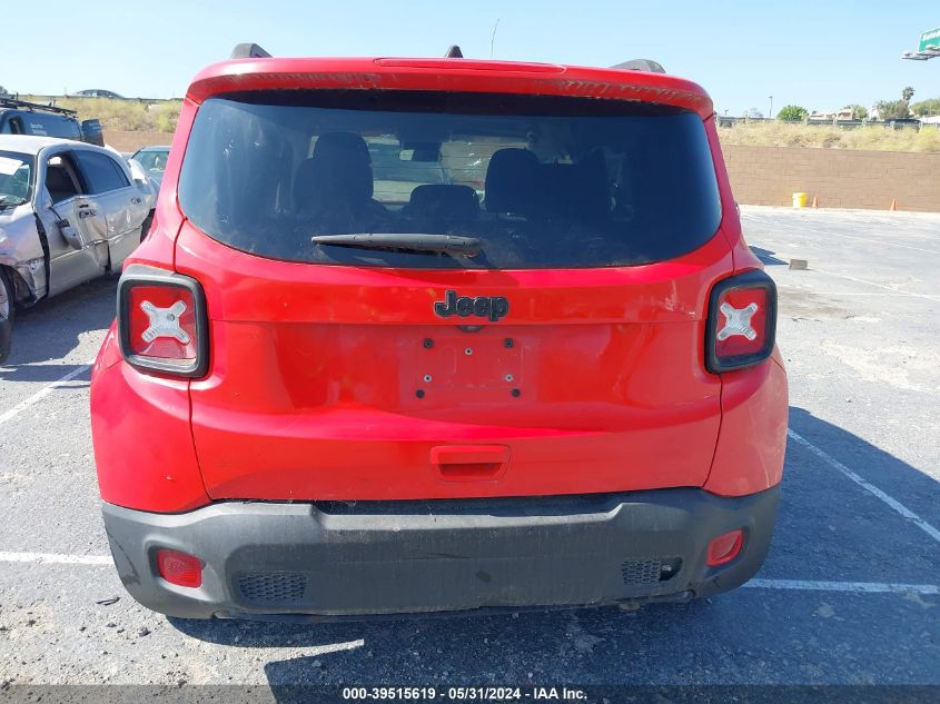 2019 Jeep Renegade Altitude Fwd VIN: ZACNJABB4KPK00378 Lot: 39515619