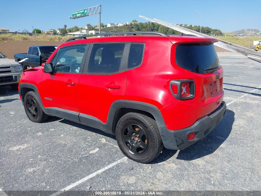 2019 Jeep Renegade Altitude Fwd VIN: ZACNJABB4KPK00378 Lot: 39515619