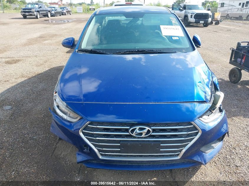 2021 Hyundai Accent Se VIN: 3KPC24A69ME144709 Lot: 39515642