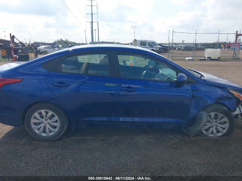 2021 Hyundai Accent Se VIN: 3KPC24A69ME144709 Lot: 39515642