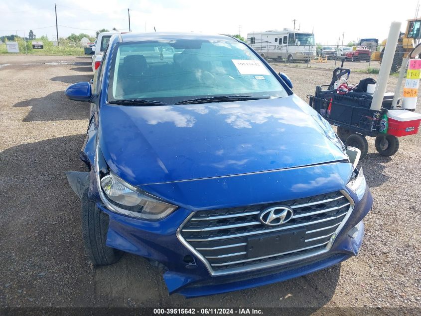 2021 Hyundai Accent Se VIN: 3KPC24A69ME144709 Lot: 39515642