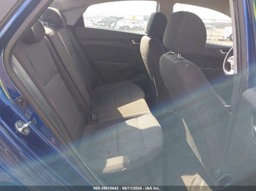 2021 Hyundai Accent Se VIN: 3KPC24A69ME144709 Lot: 39515642