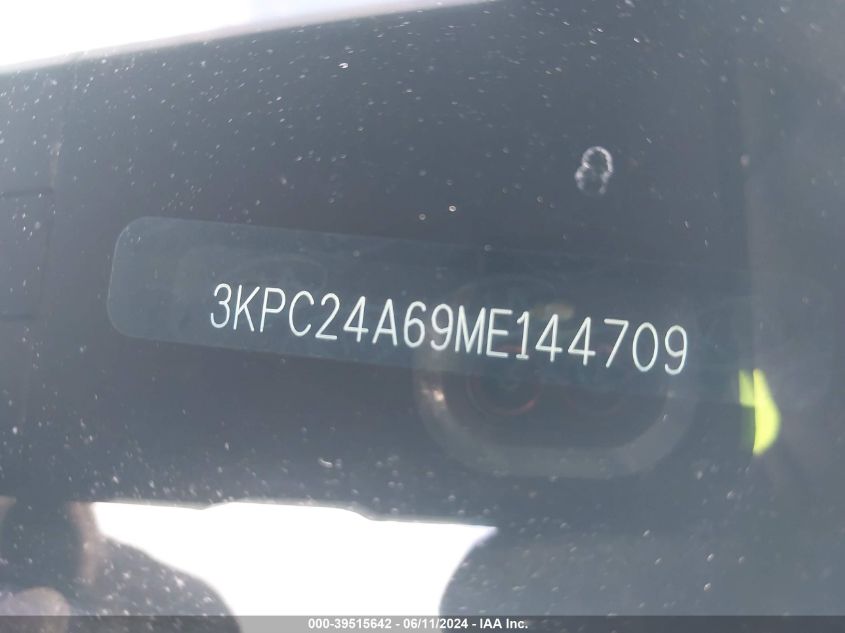 2021 Hyundai Accent Se VIN: 3KPC24A69ME144709 Lot: 39515642