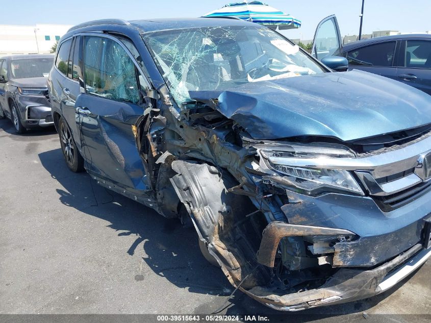 2019 Honda Pilot Touring VIN: 5FNYF5H6XKB012183 Lot: 39515643