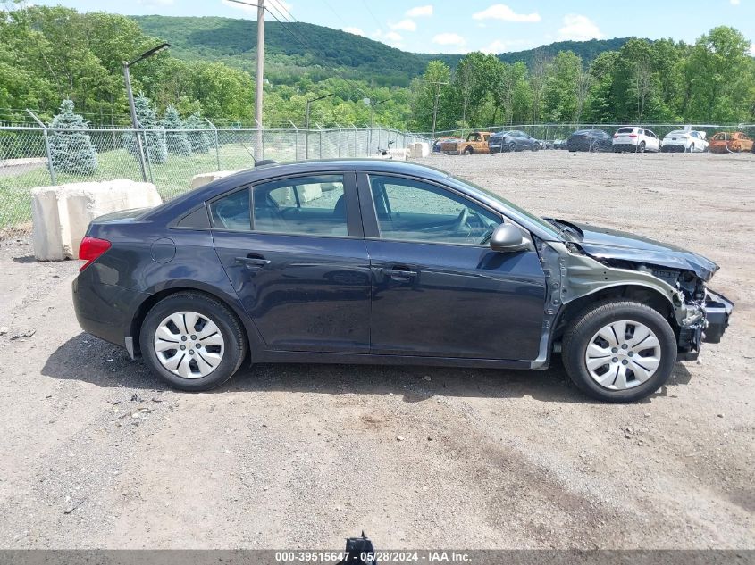 2015 Chevrolet Cruze Ls Auto VIN: 1G1PA5SGXF7147602 Lot: 39515647