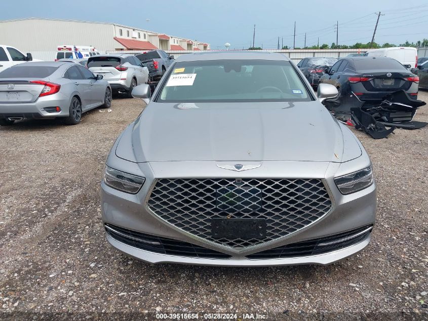 2020 Genesis G90 5.0 Ultimate Rwd VIN: KMTF54PH7LU083231 Lot: 39515654