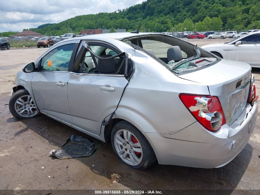 2012 Chevrolet Sonic 2Lt VIN: 1G1JC5SH6C4109970 Lot: 39515655