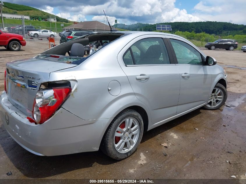 2012 Chevrolet Sonic 2Lt VIN: 1G1JC5SH6C4109970 Lot: 39515655