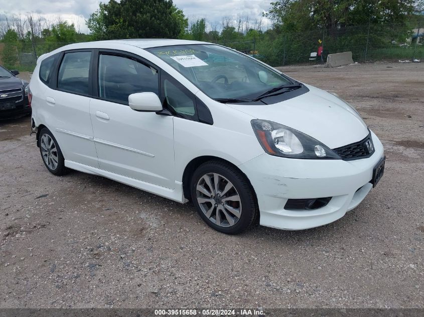 2012 Honda Fit Sport VIN: JHMGE8H52CC008763 Lot: 39515658