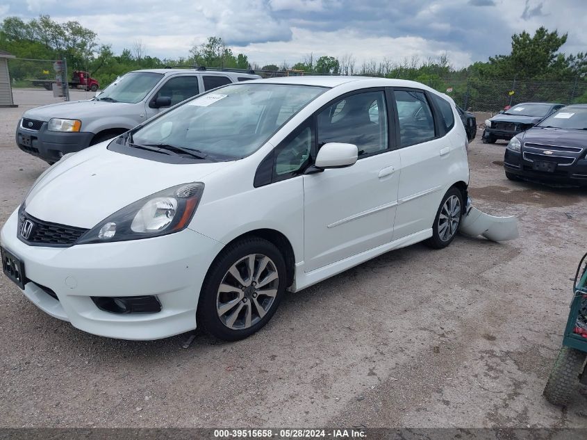 2012 Honda Fit Sport VIN: JHMGE8H52CC008763 Lot: 39515658