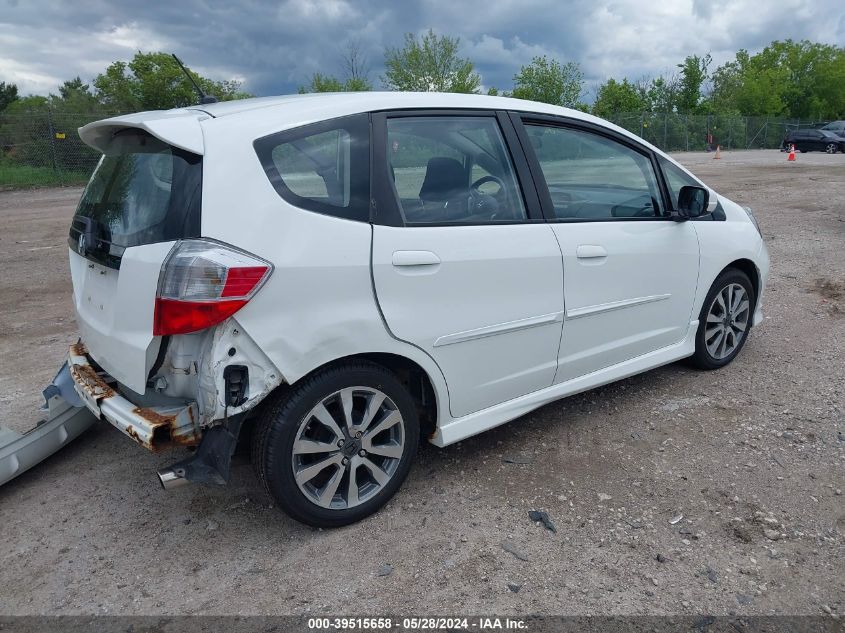 2012 Honda Fit Sport VIN: JHMGE8H52CC008763 Lot: 39515658