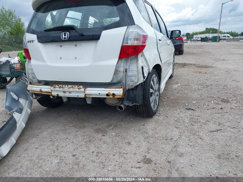 2012 Honda Fit Sport VIN: JHMGE8H52CC008763 Lot: 39515658